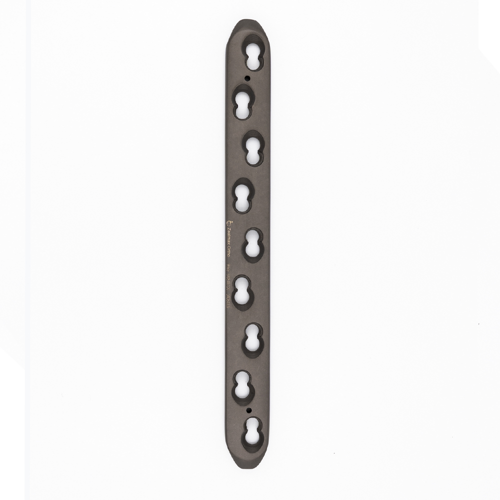 Placa recta bloqueada ancha de 4.5/5.0 mm