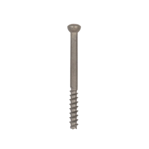 Tornillo para esponjosa canulado de 4,0 mm, medio roscado